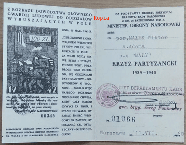 Legitymacja falsyfikat