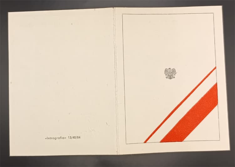 Druga strona legitymacji