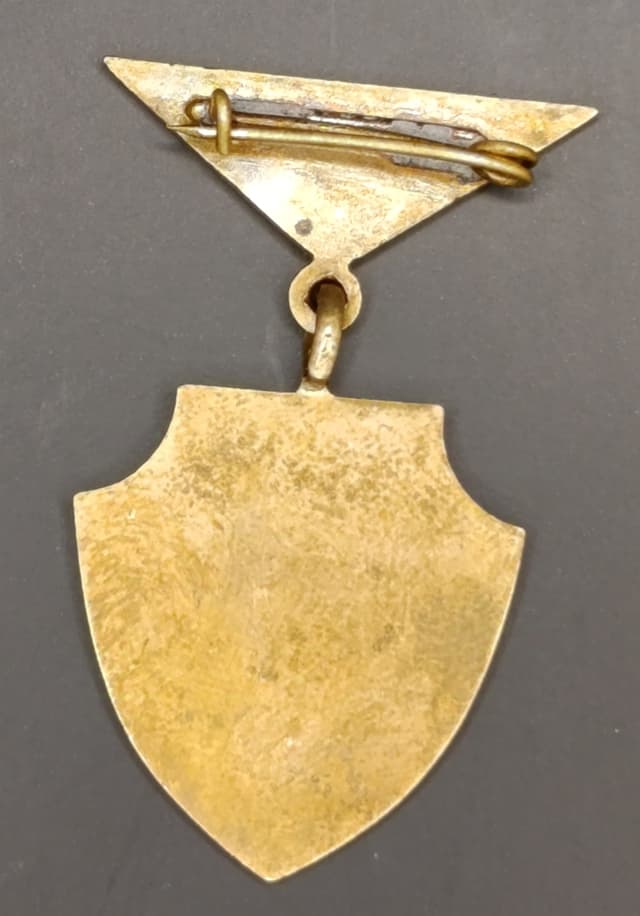 Odznaka 1000 lecia państwa polskiego (sztandarówka) rewers