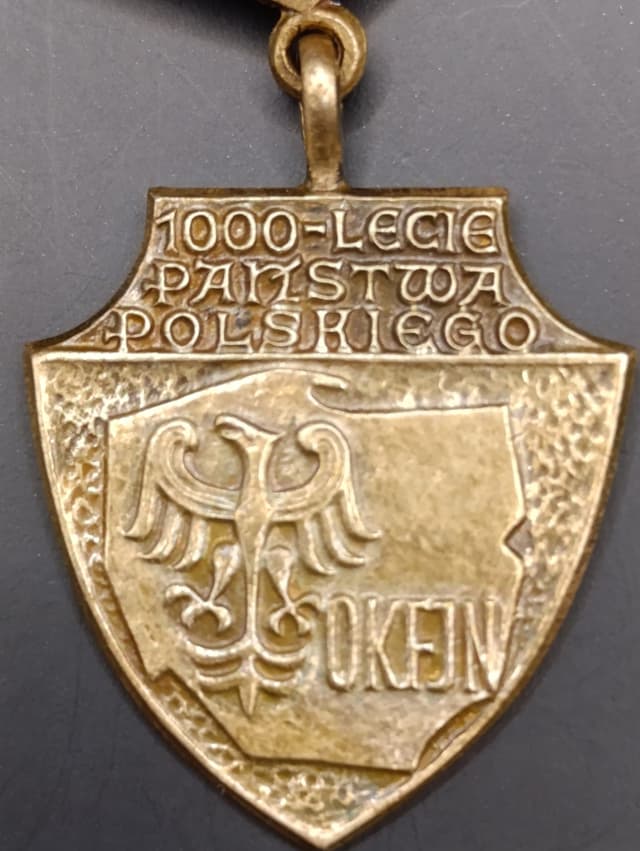 Tarcza odznaki 1000-lecia państwa polskiego