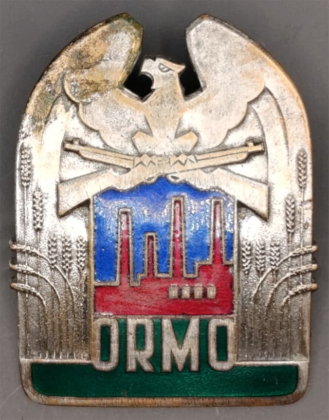 Odznaka ORMO - duza