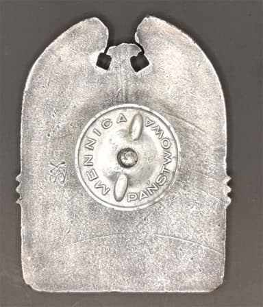 Odznaka ORMO - średnia rewers