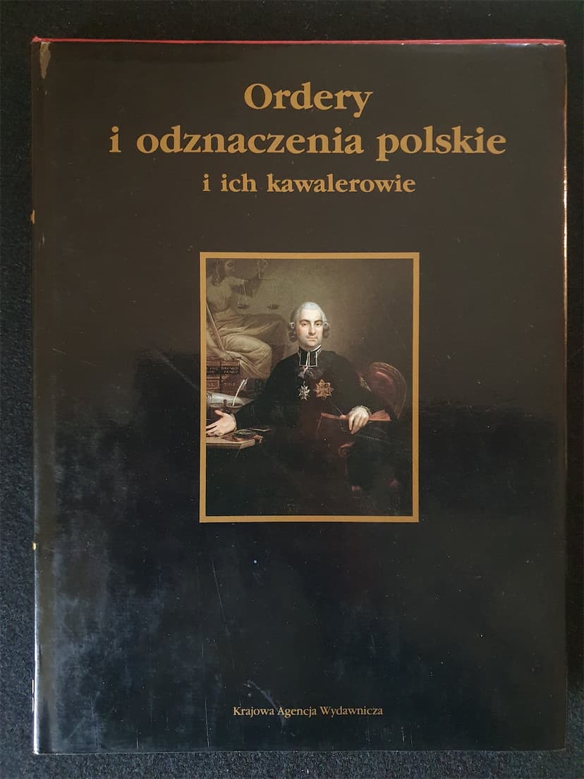 Okładka książki Ordery i odznaczenia polskie i ich kawalerowie